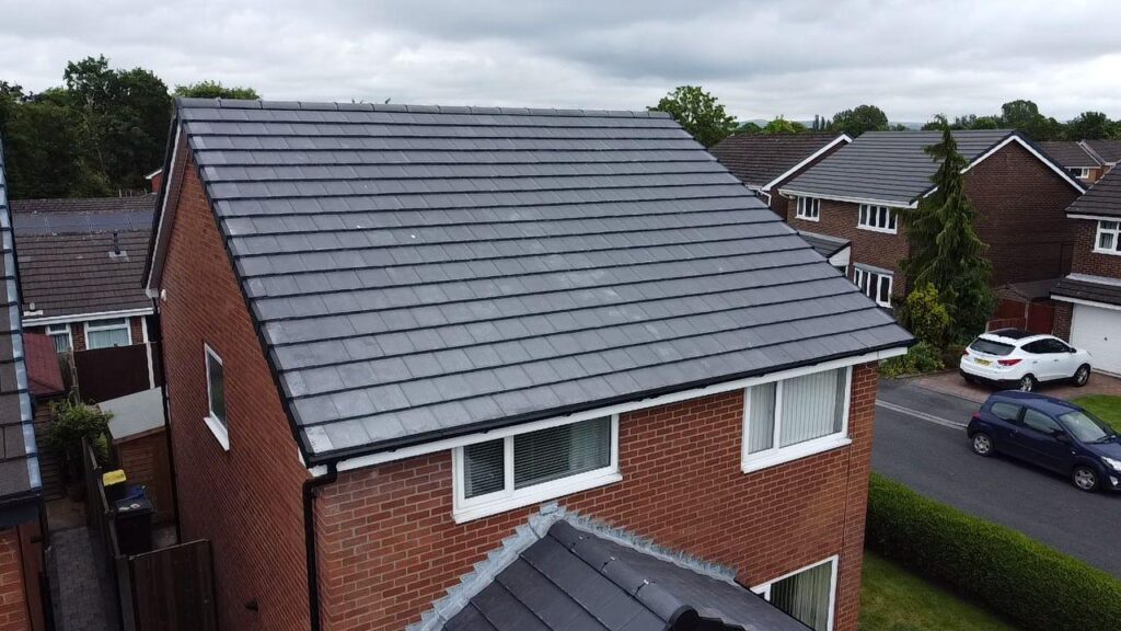 Slate And Tile Roofing Company In Hazel Grove by Regancy Roofing